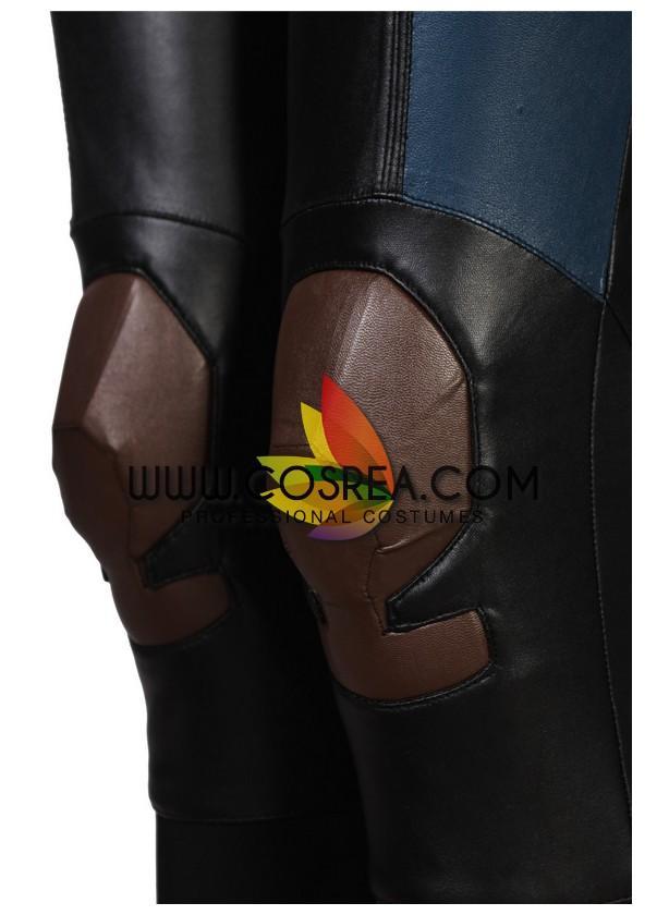 Cosrea Marvel Universe Domino Movie Version Cosplay Costume