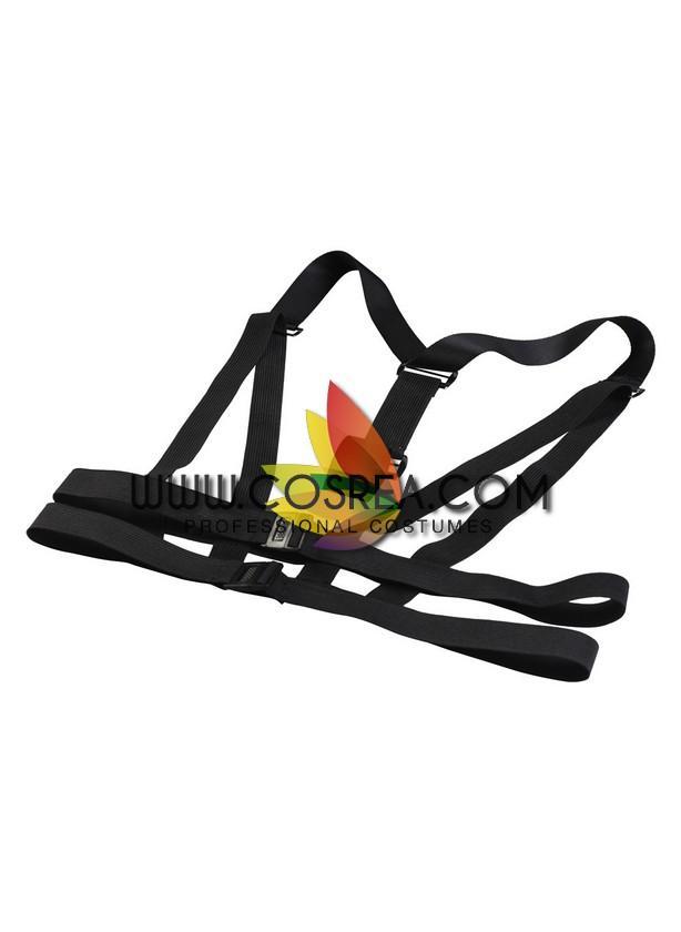 Cosrea Marvel Universe Domino Movie Version Cosplay Costume