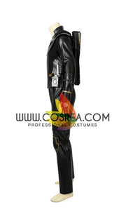 Cosrea Marvel Universe Hawkeye Endgame PU Leather Cosplay Costume