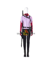 Cosrea Marvel Universe Hawkeye Kate Bishop Lilac Purple Version Cosplay Costume