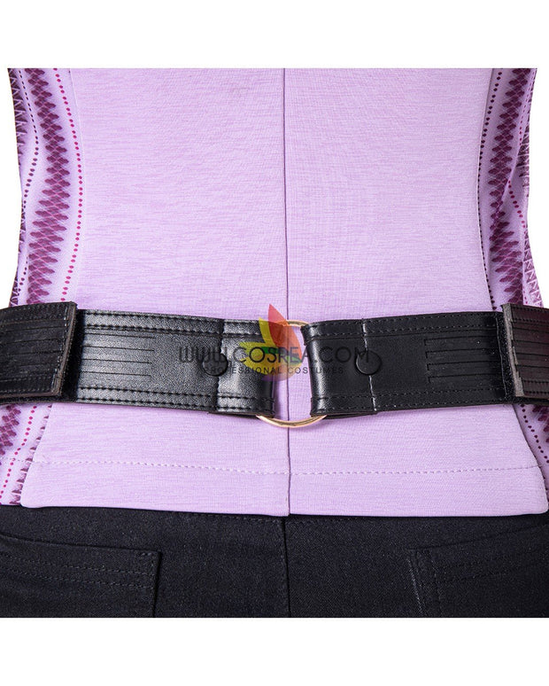 Cosrea Marvel Universe Hawkeye Kate Bishop Lilac Purple Version Cosplay Costume