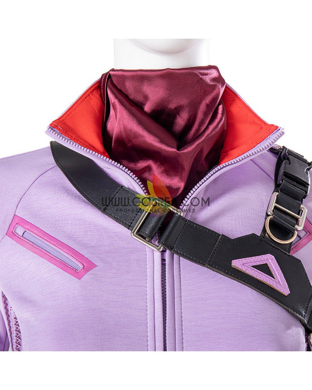 Cosrea Marvel Universe Hawkeye Kate Bishop Lilac Purple Version Cosplay Costume