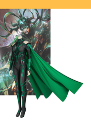 Cosrea Marvel Universe Hela Thor Ragnarok Digital Printed Cosplay Costume