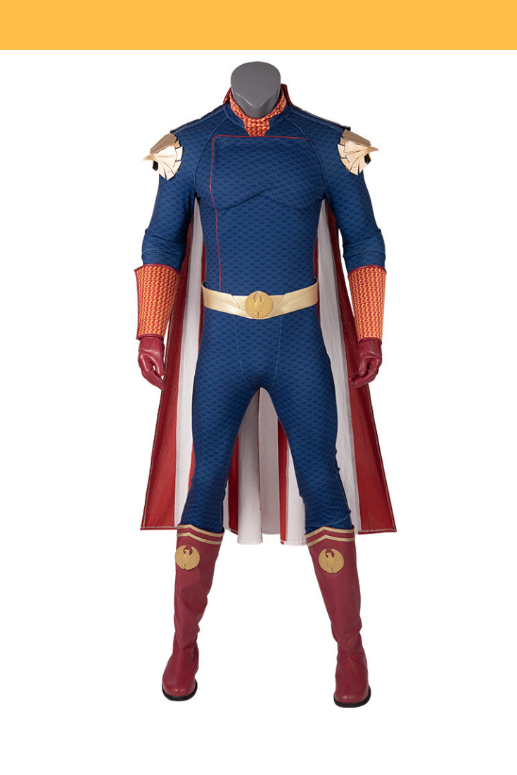 Cosrea Marvel Universe Homelander The Boys Navy Blue Version Cosplay Costume