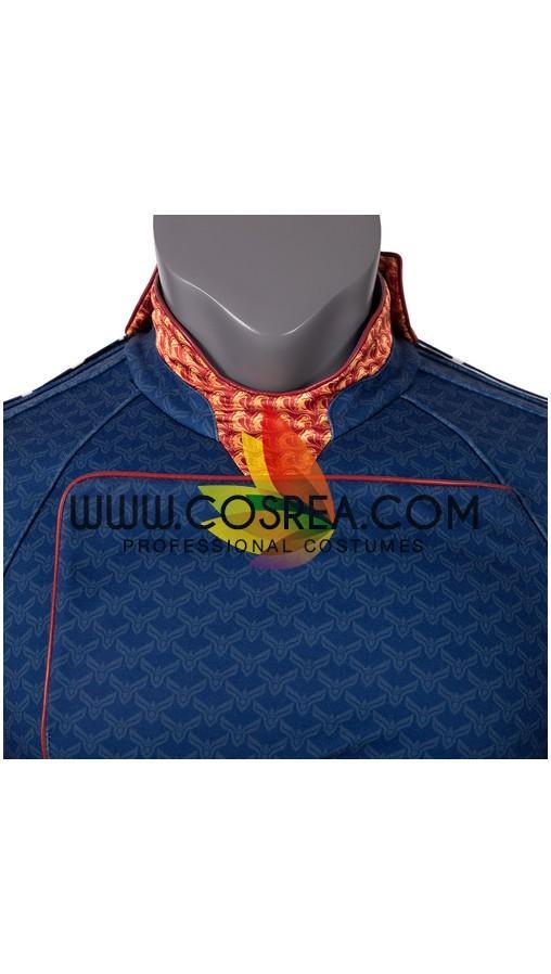 Cosrea Marvel Universe Homelander The Boys Navy Blue Version Cosplay Costume
