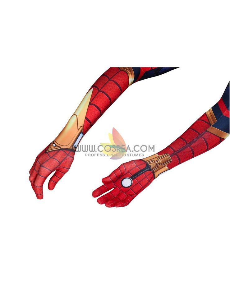 Cosrea Marvel Universe Iron Spiderman Infinity War Digital Printed Cosplay Costume