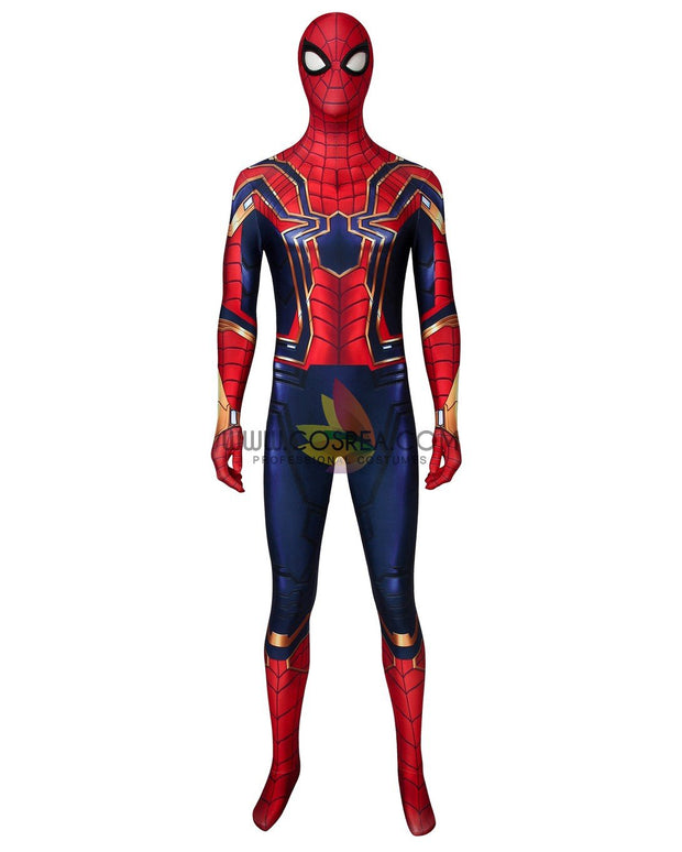 Cosrea Marvel Universe Iron Spiderman Infinity War Digital Printed Cosplay Costume