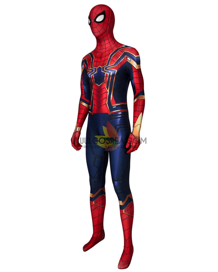 Cosrea Marvel Universe Iron Spiderman Infinity War Digital Printed Cosplay Costume