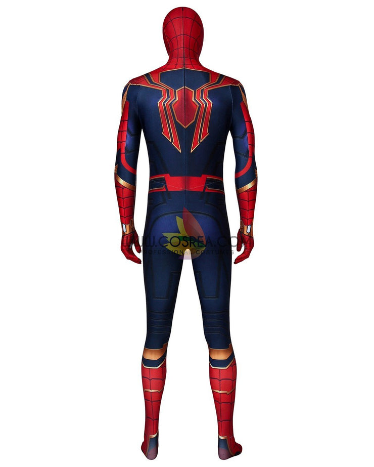 Cosrea Marvel Universe Iron Spiderman Infinity War Digital Printed Cosplay Costume