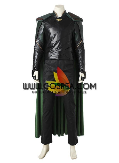 Loki Thor Ragnarok PU Leather Cosplay Costume - Cosrea Cosplay