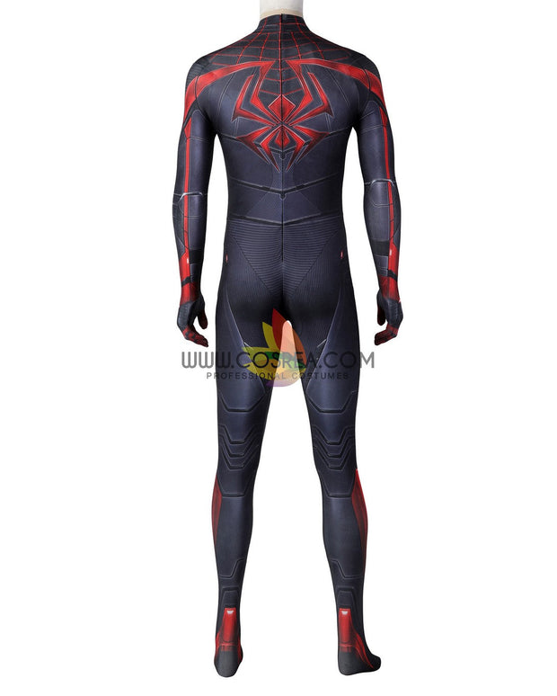 Cosrea Marvel Universe Marvel Miles Morales PS5 Game Version Digital Printed Cosplay Costume