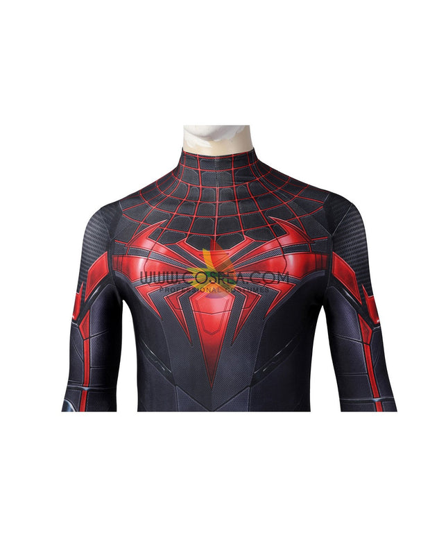 Cosrea Marvel Universe Marvel Miles Morales PS5 Game Version Digital Printed Cosplay Costume