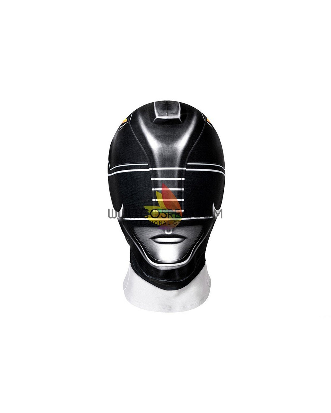 black ranger motorcycle helmet Mighty Morphin Power Rangers Black Ranger Kids Size Digital Printed Cosplay Costume
