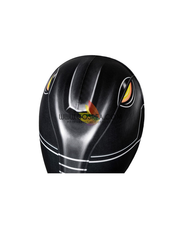 Cosrea Marvel Universe Mighty Morphin Power Rangers Black Ranger Kids Size Digital Printed Cosplay Costume