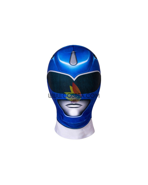 Cosrea Marvel Universe Mighty Morphin Power Rangers Blue Ranger Kids Size Digital Printed Cosplay Costume