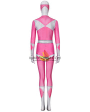 Cosrea Marvel Universe Mighty Morphin Power Rangers Pink Ranger Digital Printed Cosplay Costume