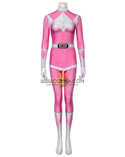 Cosrea Marvel Universe Mighty Morphin Power Rangers Pink Ranger Digital Printed Cosplay Costume