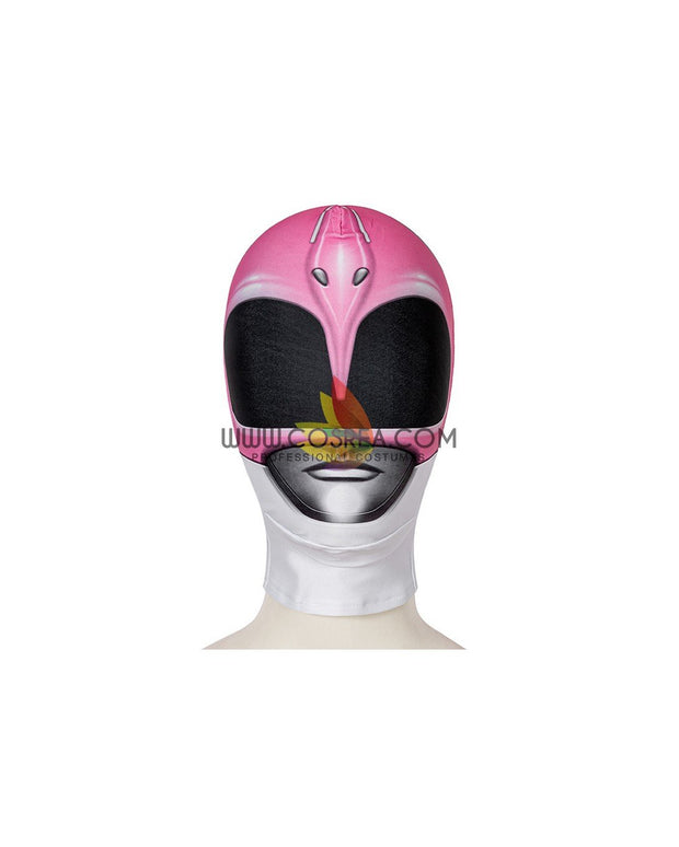 Cosrea Marvel Universe Mighty Morphin Power Rangers Pink Ranger Digital Printed Cosplay Costume