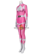 Cosrea Marvel Universe Mighty Morphin Power Rangers Pink Ranger Digital Printed Cosplay Costume