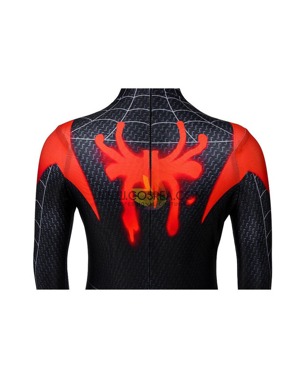 Cosrea Marvel Universe Miles Morales Into The Spider-Verse Kids Size Digital Printed Cosplay Costume