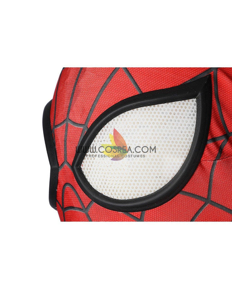 Cosrea Marvel Universe Miles Morales PS5 Green Version Digital Printed Cosplay Costume