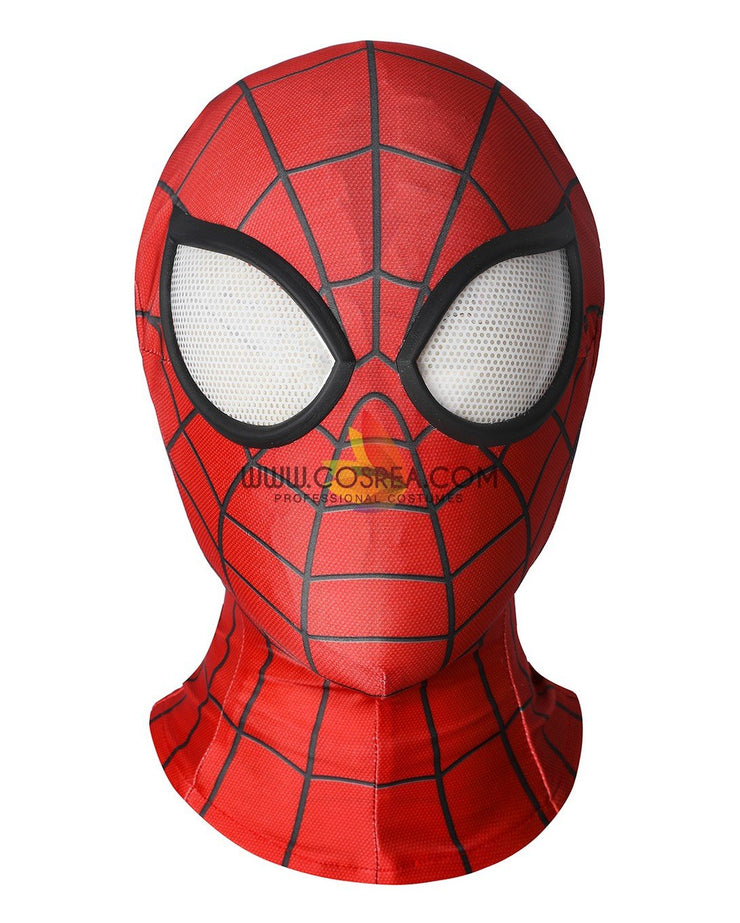 Cosrea Marvel Universe Miles Morales PS5 Green Version Digital Printed Cosplay Costume