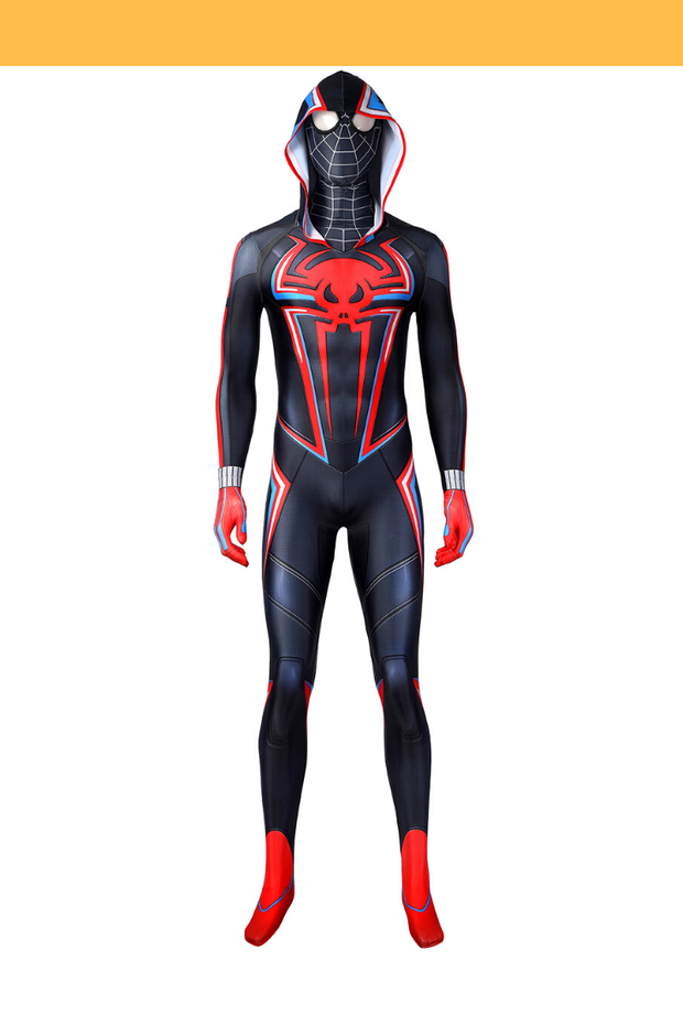 Cosrea Marvel Universe Miles Morales PS5 Hoodie Version Digital Printed Cosplay Costume