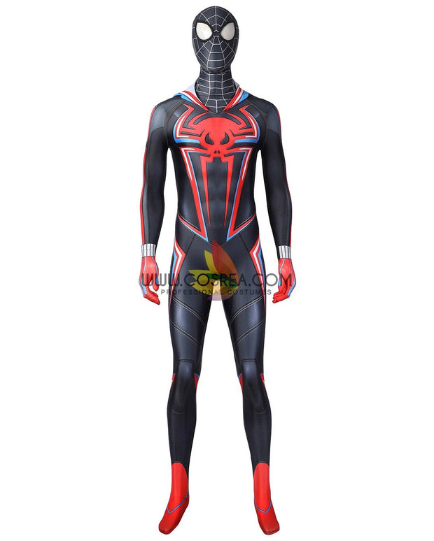 Cosrea Marvel Universe Miles Morales PS5 Hoodie Version Digital Printed Cosplay Costume