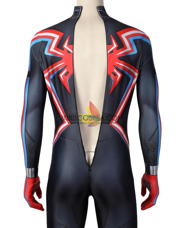 Cosrea Marvel Universe Miles Morales PS5 Hoodie Version Digital Printed Cosplay Costume