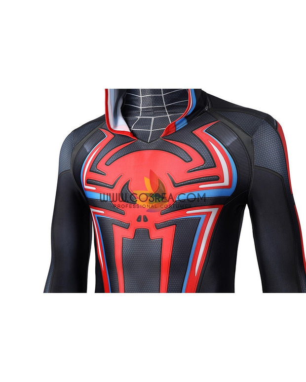Cosrea Marvel Universe Miles Morales PS5 Hoodie Version Digital Printed Cosplay Costume