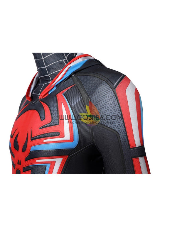Cosrea Marvel Universe Miles Morales PS5 Hoodie Version Digital Printed Cosplay Costume