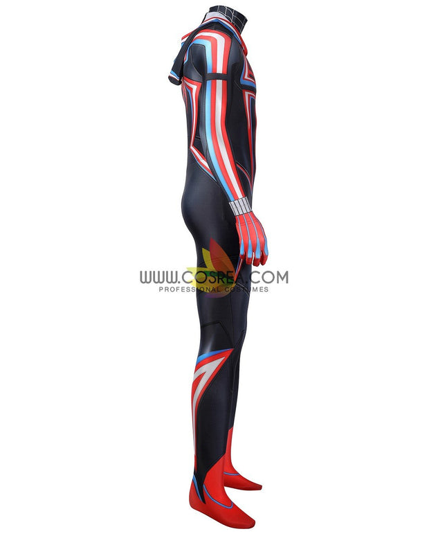 Cosrea Marvel Universe Miles Morales PS5 Hoodie Version Digital Printed Cosplay Costume