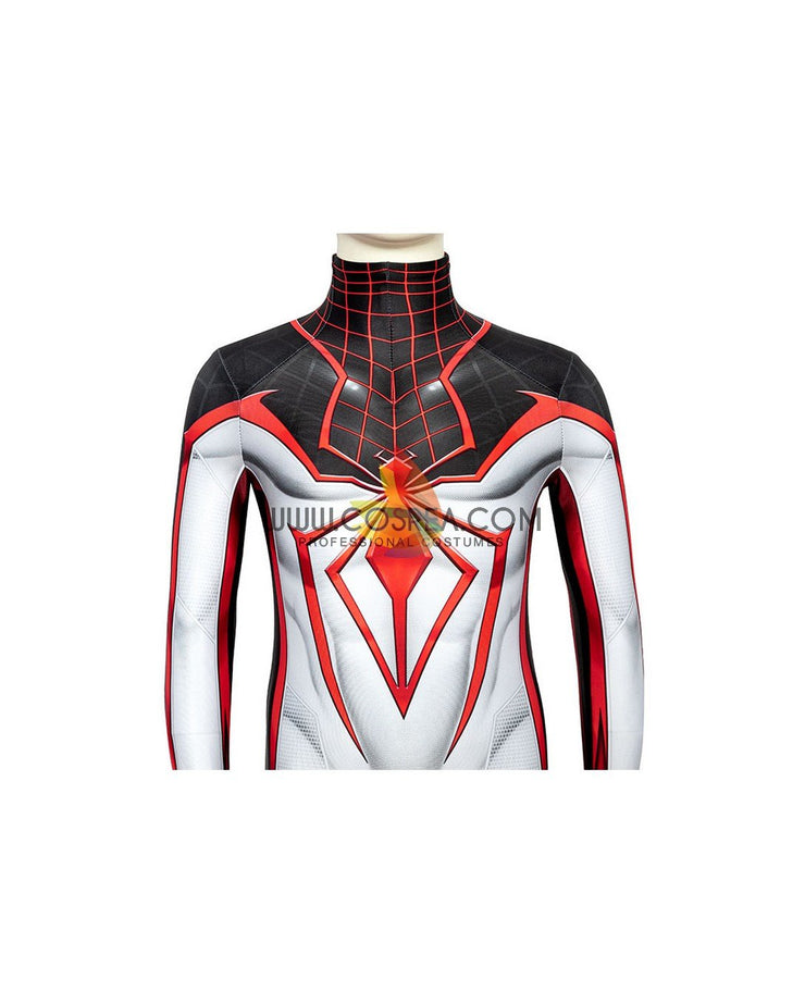 Cosrea Marvel Universe Miles Morales PS5 TRACK Suit Kids Size Digital Printed Cosplay Costume