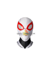 Cosrea Marvel Universe Miles Morales PS5 White Version Digital Printed Cosplay Costume