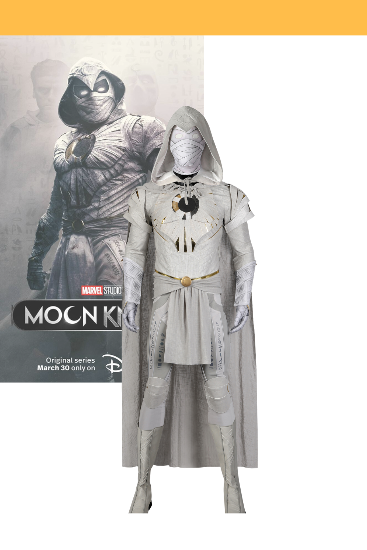 Cosrea Marvel Universe Moon Knight Complete Cosplay Costume