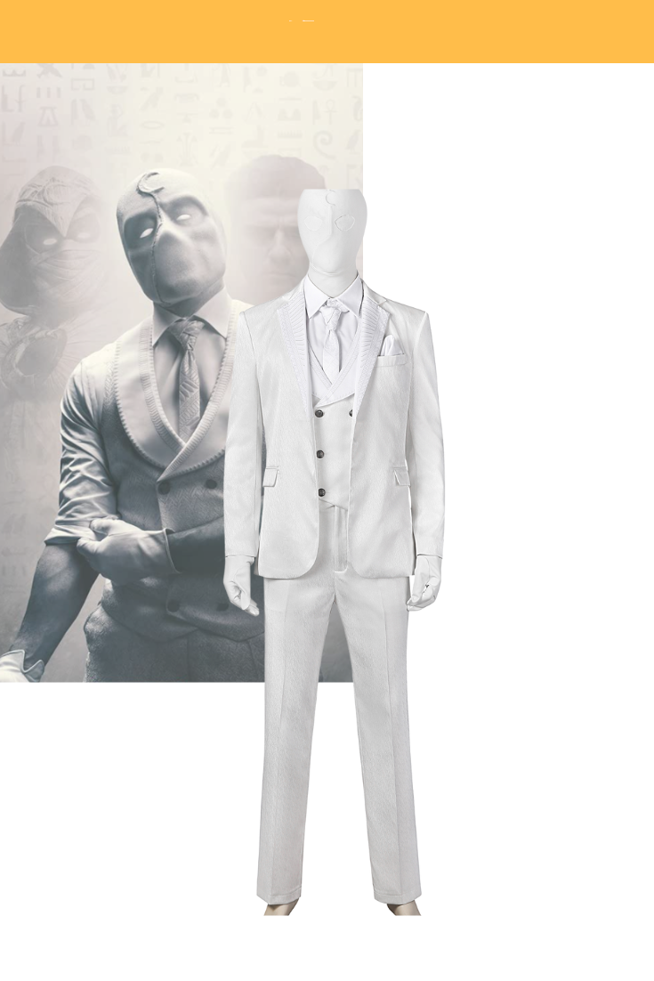 Cosrea Marvel Universe Moon Knight Tuxedo Version Cosplay Costume
