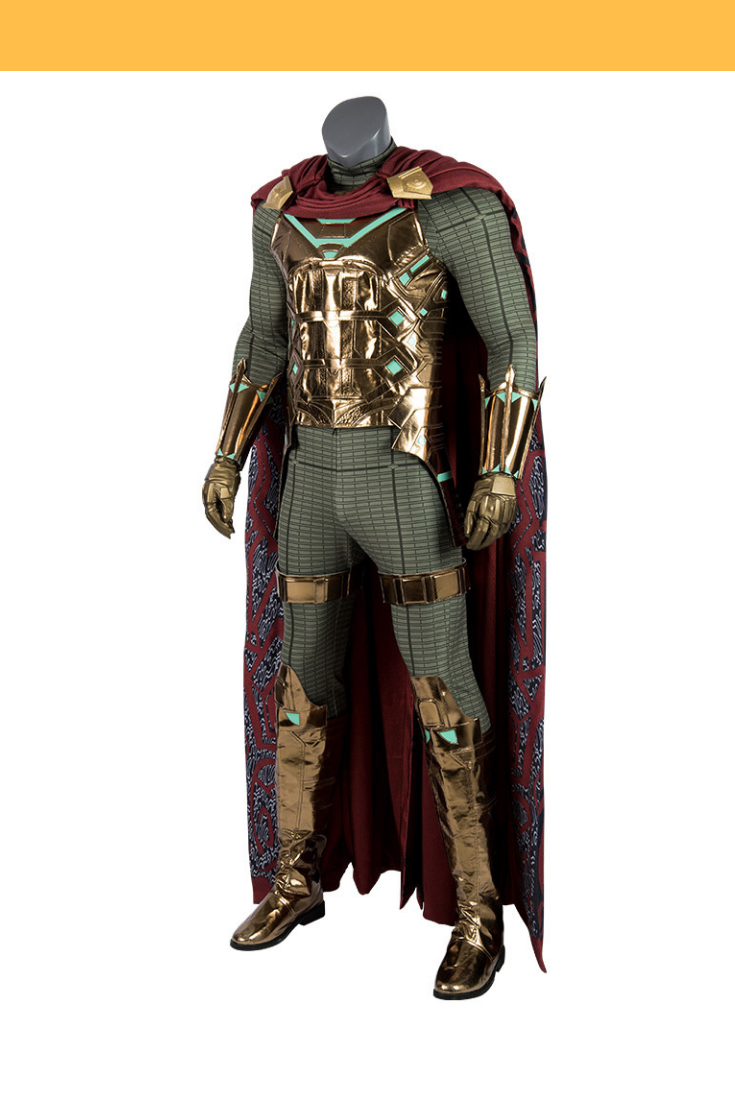 Cosrea Marvel Universe Mysterio Digital Printed Spiderman Far From Home Cosplay Costume
