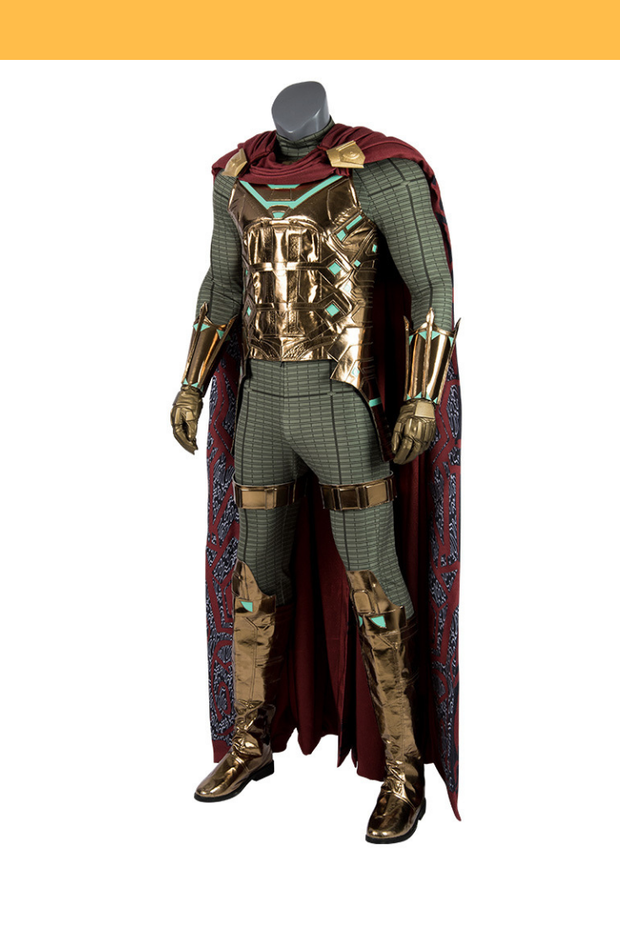 Cosrea Marvel Universe Mysterio Digital Printed Spiderman Far From Home Cosplay Costume
