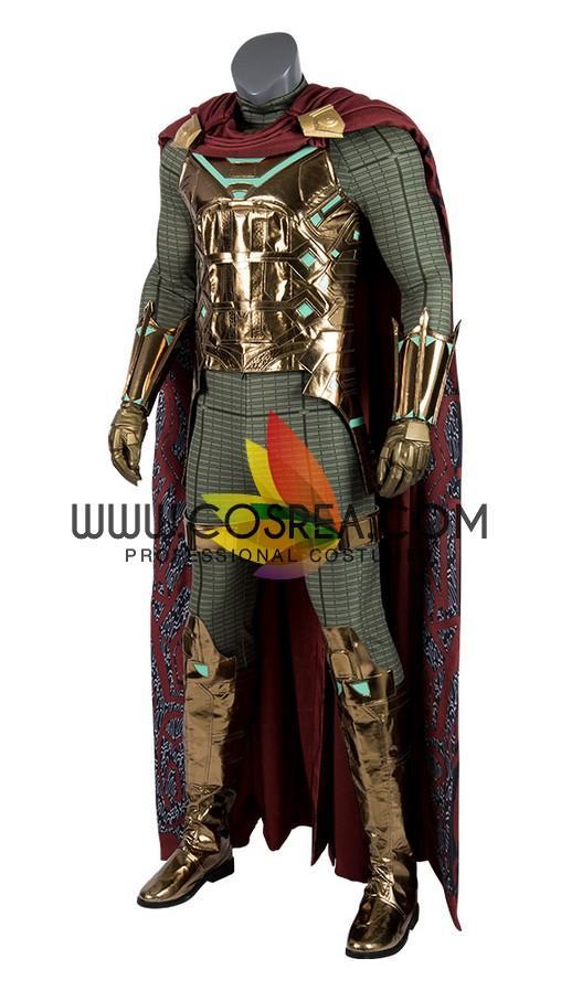 Cosrea Marvel Universe Mysterio Digital Printed Spiderman Far From Home Cosplay Costume