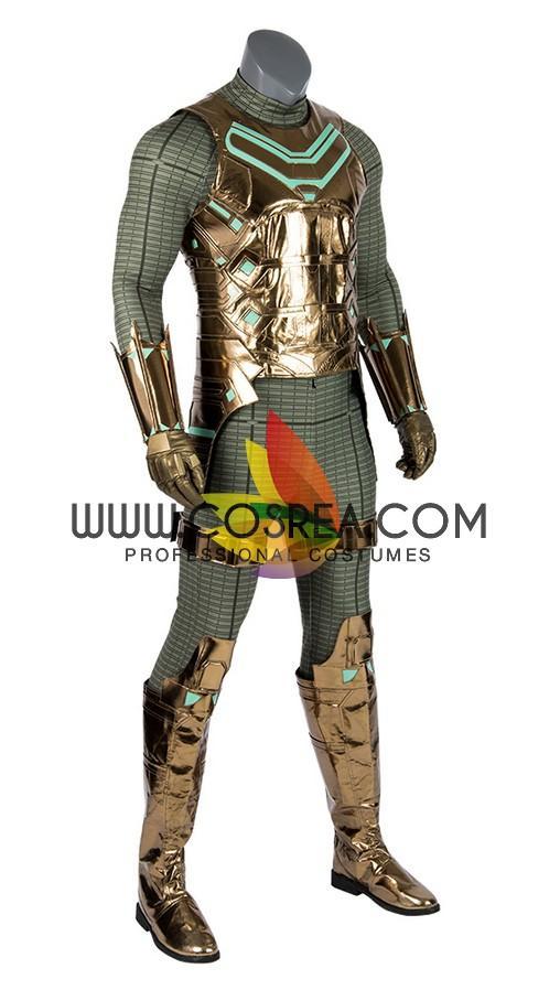 Cosrea Marvel Universe Mysterio Digital Printed Spiderman Far From Home Cosplay Costume