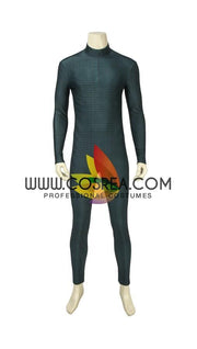 Cosrea Marvel Universe Mysterio Metallic Gold Spiderman Far From Home PU Leather Cosplay Costume