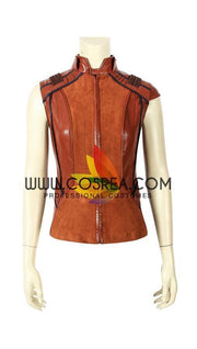 Cosrea Marvel Universe Nebula Endgame PU Leather Cosplay Costume