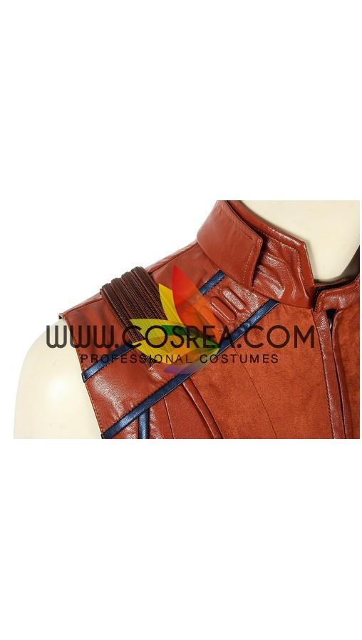 Cosrea Marvel Universe Nebula Endgame PU Leather Cosplay Costume