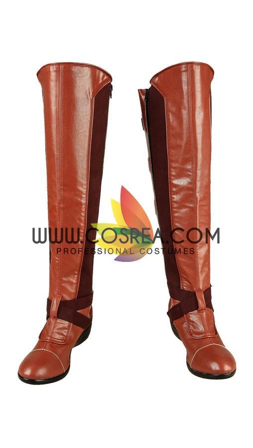 Cosrea Marvel Universe Nebula Endgame PU Leather Cosplay Costume