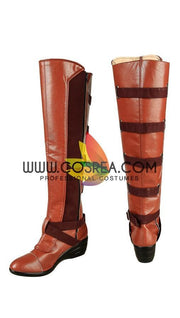 Cosrea Marvel Universe Nebula Endgame PU Leather Cosplay Costume