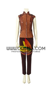 Cosrea Marvel Universe Nebula Endgame PU Leather Cosplay Costume