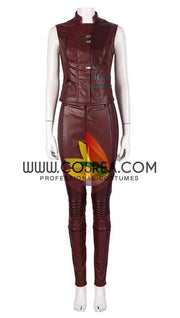 Cosrea Marvel Universe Nebula Endgame PU Leather Cosplay Costume