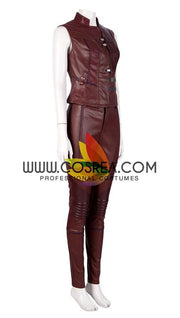 Cosrea Marvel Universe Nebula Endgame PU Leather Cosplay Costume