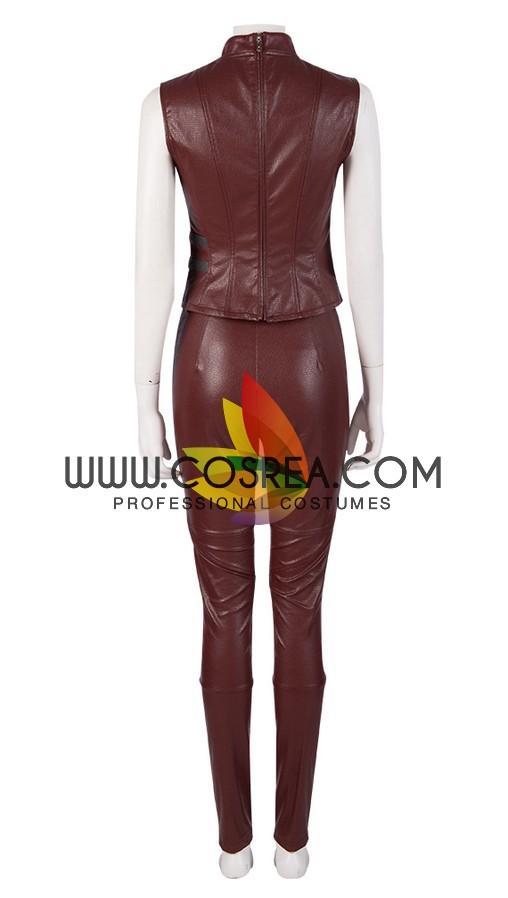 Cosrea Marvel Universe Nebula Endgame PU Leather Cosplay Costume