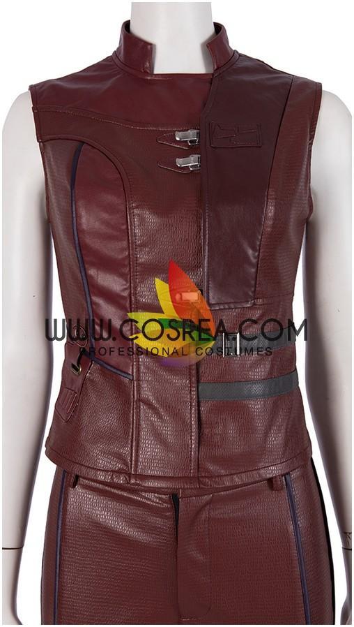Cosrea Marvel Universe Nebula Endgame PU Leather Cosplay Costume